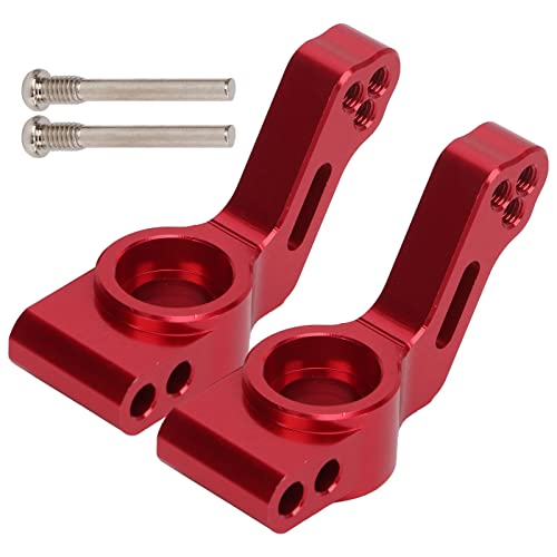 DMLENGOIN 2PCS RC Hinterachträger Leichtes Aluminiumlegierschalter C10 1967 (Rot) von DMLENGOIN