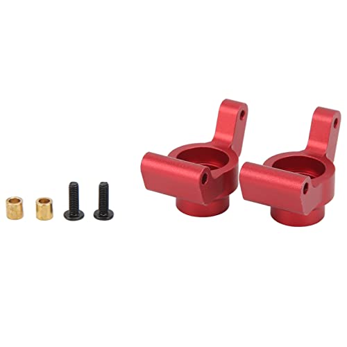 DMLENGOIN 2pcs RC Heckstummel -Achsenträger Aluminiumlegierung für Remo Smax 1621 1625 1631 1635 1651 1655 A2505 1/16 RC -Auto (Rot) von DMLENGOIN