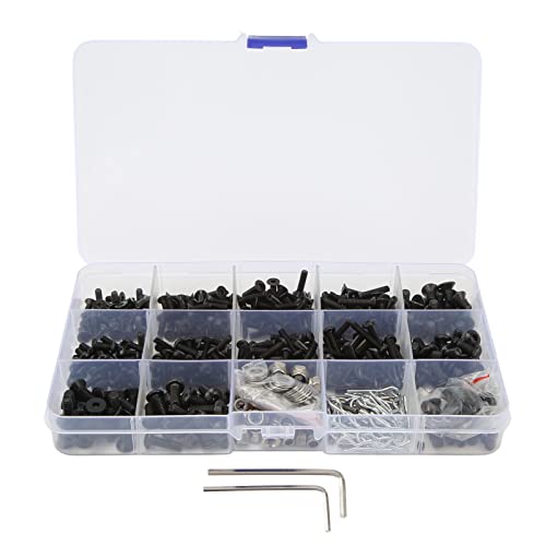 DMLENGOIN 522-teiliges RC-Schrauben-Set, universelles RC-Schrauben-Sortiment-Set für tragbare axiale RC-Autos von DMLENGOIN