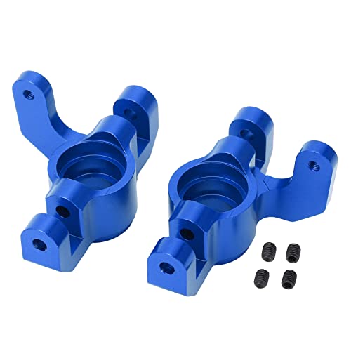 DMLENGOIN Aluminium-Knöchelarm-Set, Starke, stabile Rotation und einfache Installation für LOSI Lasernut U4 Tenacity 1/10 RC Car Steering Cup (Blau) von DMLENGOIN