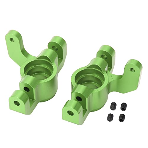 DMLENGOIN Aluminium-Knöchelarm-Set, Starke, stabile Rotation und einfache Installation für LOSI Lasernut U4 Tenacity 1/10 RC Car Steering Cup (Grün) von DMLENGOIN