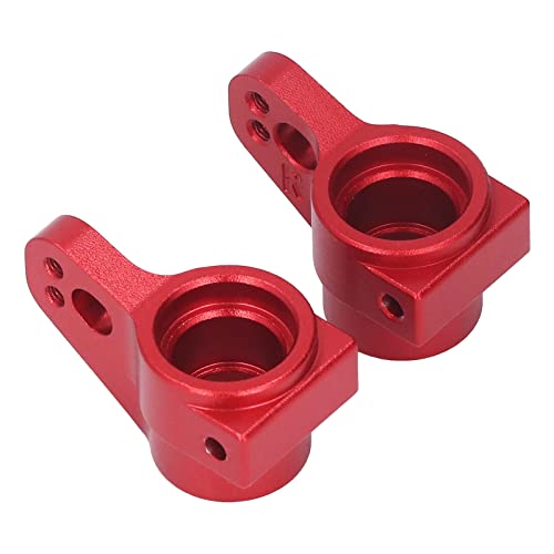 DMLENGOIN Aluminiumlegierung RC Heckknöchelarm -Hub -Träger -Set für Losi 1/10 22S 2WD RC -Autos (Rot) von DMLENGOIN