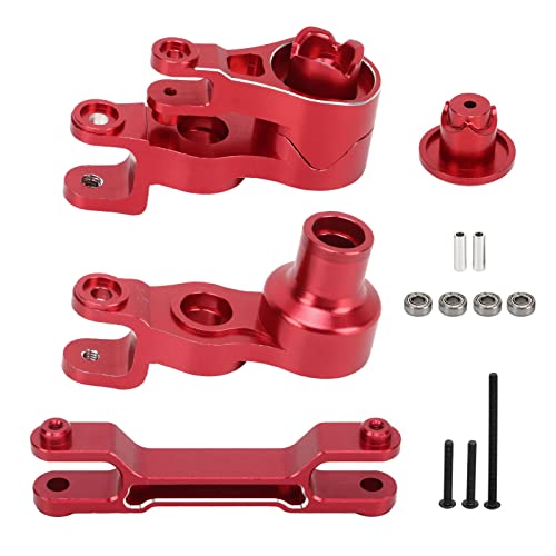 DMLENGOIN Aluminiumlegierung RC -Lenkungsbaugruppe Set verbesserte Leistung 1/5 RC -Auto (Rot) von DMLENGOIN