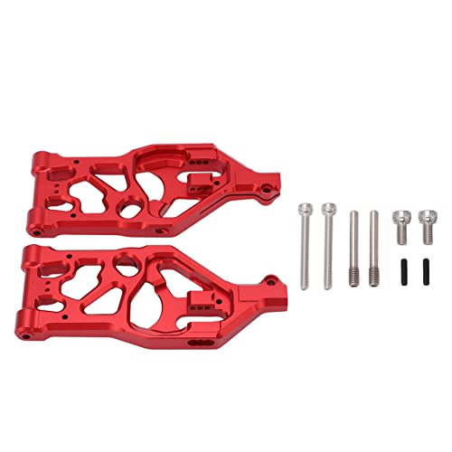 DMLENGOIN Aluminiumlegierung RC Untere Vorderradaufhängung Arme, die die Autoleistung für arrma 1/5 verbessern (Rot) von DMLENGOIN