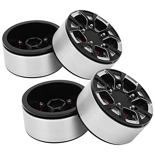 DMLENGOIN Aluminiumlegierung Wheel Rims Hub Bremsscheibe Metall für SCX10 90046 4 RC -Zubehör DMLENGOIN Aluminiumlegierung Wheel Rims Hub Bremsscheibe Metall für SCX10 90046 4 RC -Zubehör von DMLENGOIN