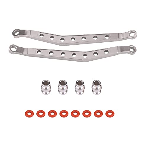 DMLENGOIN Aluminiumlegierung vorderen oberen Chassis -Verknüpfung CNC -Bearbeitung exquisites Aussehen Easy Installation Axial Wraith Achse RC Car (AX80083T) von DMLENGOIN