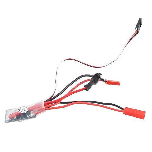 DMLENGOIN Bidirektional gebürstete ESC Electronic Speed Controller Hoch für WPL 1608T RC Truck DMLENGOIN Bidirektional gebürstete ESC Electronic Speed Controller Hoch für WPL 1608T RC Truck von DMLENGOIN