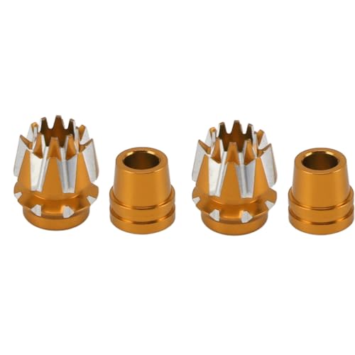DMLENGOIN Drohnencontroller Sticks Anti -Slip -Aluminium -Legierungs -Fernbedienungssteuer Joysticks hohe Haltbarkeit Leichtkompatibel für RC -Drohnen -Enthusiasten (Gold) von DMLENGOIN