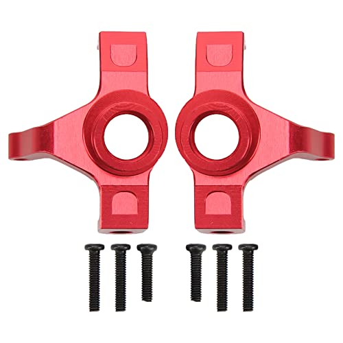 DMLENGOIN ERSATZTEILE FÜR LENKERBECHER AUS ALUMINIUMLEGIERUNG MJX 16208 16207 16210 RC-Auto HOCHLEISTUNGSPASSEND FÜR MJX 16208 1/16 RC-Auto (Rot) von DMLENGOIN