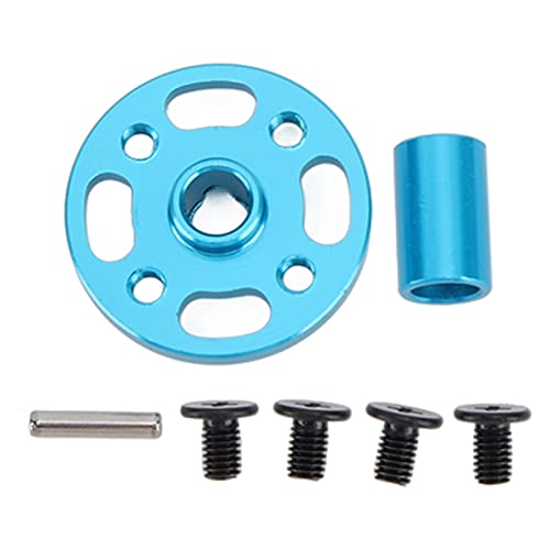 DMLENGOIN Hochgeschwindigkeitsgetriebe Aluminiumlegierung Blau für TT -02 RC -Zahnradadapter von DMLENGOIN