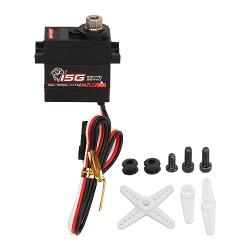 DMLENGOIN Metall Hochdruckausrüstung Servo Kit DC 6-8,4 V Modellschiff Spielzeugauto Car DMLENGOIN Metall Hochdruckausrüstung Servo Kit DC 6-8,4 V Modellschiff Spielzeugauto Car von DMLENGOIN