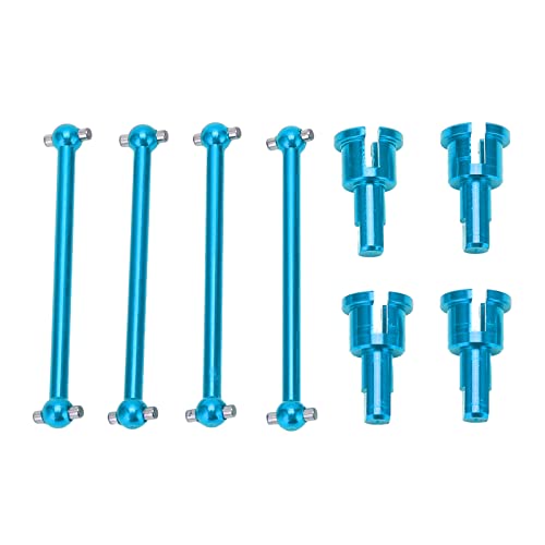 DMLENGOIN Metallhundknochen Differentialgelenkbecher Aluminium für Wltoys A959 Upgrade RC -Autoteile auf Upgrade (Blue) von DMLENGOIN