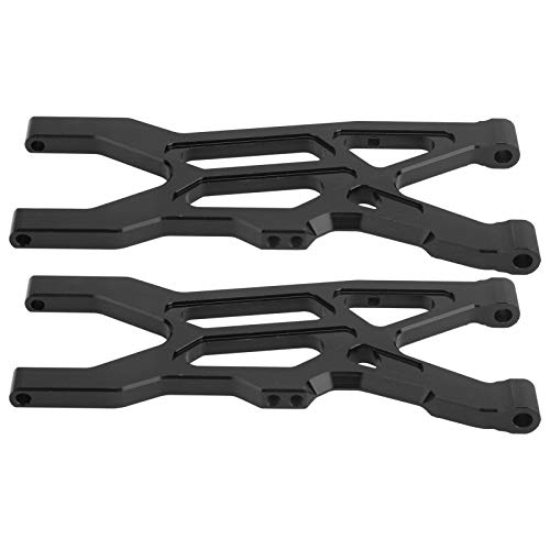 DMLENGOIN RC Aluminiumlegierung vordere untere Suspension Arm Verbesserung der Leistung Links rechts Anpassung Arrma 1/10 Fernbedienungsauto (Black) von DMLENGOIN