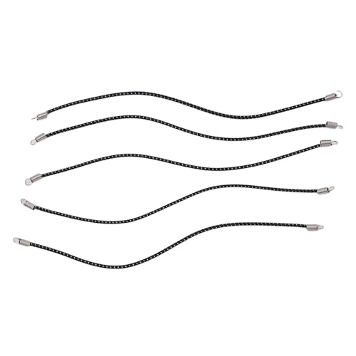 DMLENGOIN RC -Auto -Dachseil 5pcs Nylon 20 cm Gepäckregal für Modellautos (Black) von DMLENGOIN