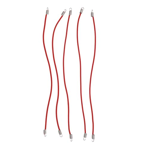 DMLENGOIN RC -Auto -Dachseil 5pcs Nylon 20 cm Gepäckregal für Modellautos (Red) von DMLENGOIN
