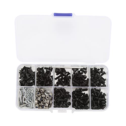 DMLENGOIN RC -Auto Edelstahl -Schraubenkit -Upgrade Teil für 1/10 1/8 Skala von DMLENGOIN
