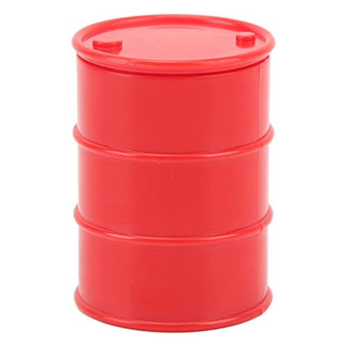 DMLENGOIN RC-Auto-Kraftstofftank, sicher, umweltfreundlich, dekorativer simulierter Kraftstofftank, SCX24 (Rot) von DMLENGOIN