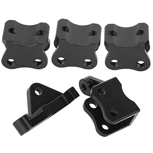 DMLENGOIN RC -Auto -Stoßunterstützungsstab -Zubehör Ersatz aus hochwertigem Material für RGT Crawler EX86100 1/10 Auto (Black R86005BL) von DMLENGOIN