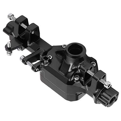 DMLENGOIN RC -Autokarton -Frontachse -Aluminium -Legierungs -Vorderachse für 4 (Schwarz) von DMLENGOIN