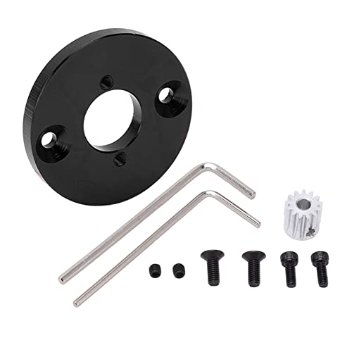 DMLENGOIN RC -Automotor -Basis -Berg -Teile Upgrade Motorhalter Aluminiumlegierung tragbarer Motor Basis MN86K 1/12 RC -Autos (Black) von DMLENGOIN