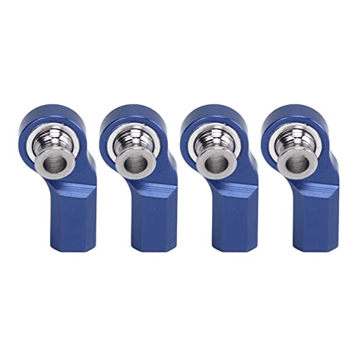 DMLENGOIN RC -Autostange Endlegungsstahllenker Lenkungstange für axiales SCX10 -Modell Verbesserung der Lenkleistung Leichter Gewicht 4pcs (Dark Blue) von DMLENGOIN