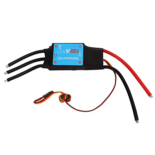 DMLENGOIN RC Boat 100A bürstenloser ESC Black 5V 5A BEC Ausgabe Auto Learning Revering -Funktion Hohe Zuverlässigkeit für RC -Boot Unterwasserpropeller DMLENGOIN RC Boat 100A bürstenloser ESC Black 5V 5A BEC Ausgabe Auto Learning Revering -Funktion Hohe Zuverlässigkeit für RC -Boot Unterwasserpropeller von DMLENGOIN