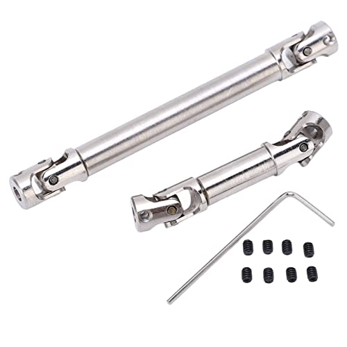 DMLENGOIN RC Center Antriebswelle Set CNC Stahl Anwendung Effiziente Kraft übertragungs System Steuerung Fernbedienung Auto AXIAL SCX24 JT Raupen Auto von DMLENGOIN