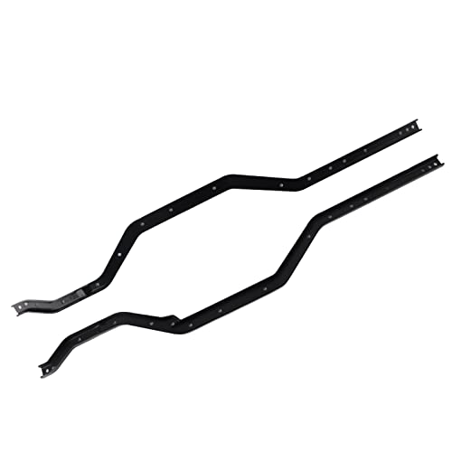 DMLENGOIN RC-Chassis-Rahmenschienen, Upgrade-Teile für 4 ferngesteuerte Autos, hochfestes Metall, einfache Installation, praktisches Zubehör, 2 Stück DMLENGOIN RC-Chassis-Rahmenschienen, Upgrade-Teile für 4 ferngesteuerte Autos, hochfestes Metall, einfache Installation, praktisches Zubehör, 2 Stück von DMLENGOIN