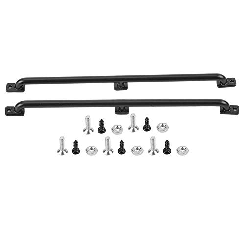 DMLENGOIN RC Crawler Car Links rechts Metall -Handlauf -Upgrade Accessoire Solid Easy Installieren Sie exquisites Erscheinungsbild 1/10 Skala (155cm) von DMLENGOIN