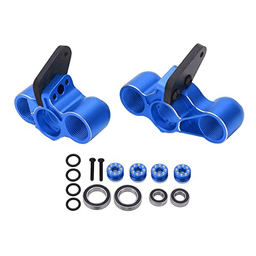 DMLENGOIN RC Front Lenkbecher Aluminiumlegierung vergrößerte Lager für Arrma -Fernbedienungsfahrzeuge (Blau) von DMLENGOIN