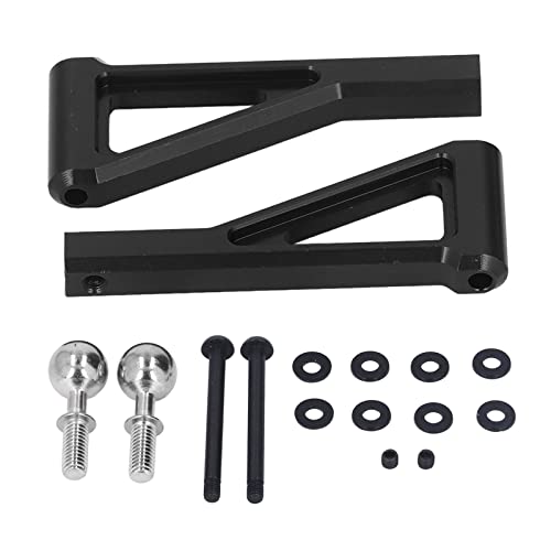 DMLENGOIN RC Front Upper Swing Arm Professionelles Aufhängelarm -Upgrades Teil für arrma 1/7 1/8 RC Auto (Schwarz) von DMLENGOIN