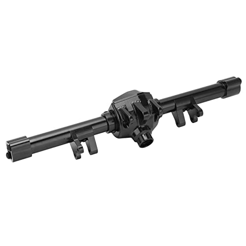 DMLENGOIN RC Hinterachergehäuse Aluminiumlegierung Achse Hülle Ersatz 280 mm Axial 1/6 RC Fahrzeugmodell (Schwarz) von DMLENGOIN