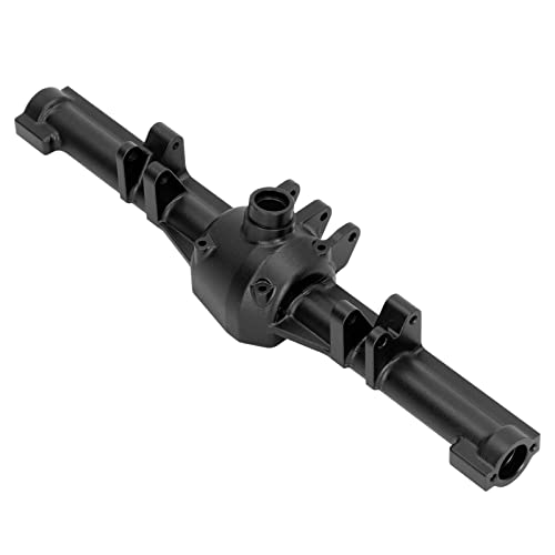 DMLENGOIN RC Hinterachse Gehäuse Aluminiumlegierung Upgrade -Teile Verbesserung der Leistung für axiale SCX6 1/6 Autos Universal (Schwarz) von DMLENGOIN