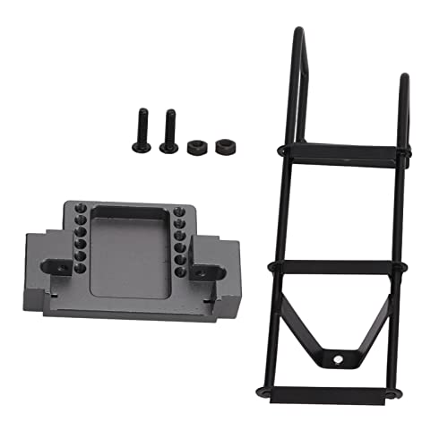 DMLENGOIN RC -Klettern Heckleiter RC Car Mini Metall Decorative Ladder Kit mit Vorderstrahl für 1/14 RC Traktorwagen (Von) von DMLENGOIN