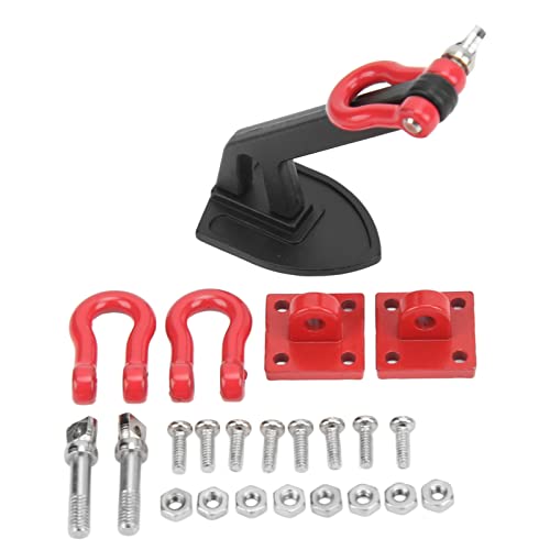 DMLENGOIN RC Metal Winch Anker Strong Decor Tool für 1/10 RC -Kletterauto (Black) von DMLENGOIN