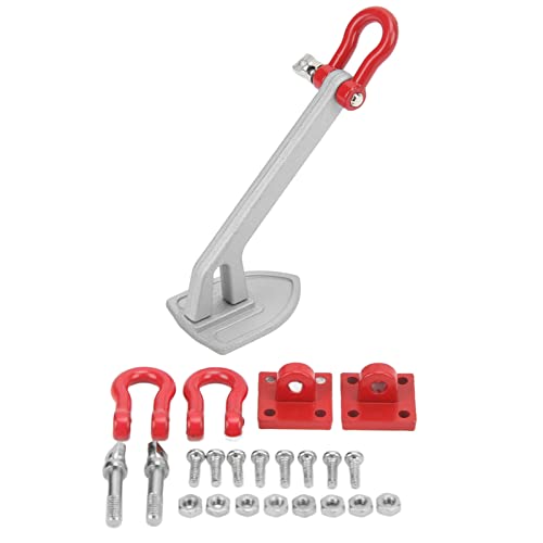 DMLENGOIN RC Metal Winch Anker Strong Decor Tool für 1/10 RC -Kletterauto (Silver) von DMLENGOIN