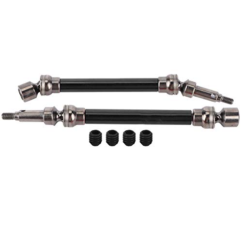 DMLENGOIN RC Metall vordere Heckwelle Ersatz für robuste Leistungsanzug für Arrma Kraton 1/10 RC -Auto (Negro) von DMLENGOIN