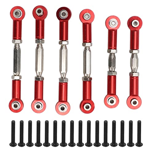 DMLENGOIN RC Rod Mount Metall Pull Rod Base Mount Upgrade Teile ARRMA SENTON Granit Big Rock 1/10 RC Auto (Rot) von DMLENGOIN