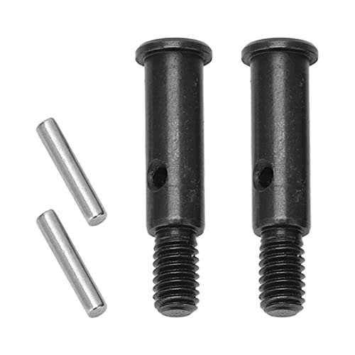 DMLENGOIN RC -Vorderradachse Stahl Hochfestigkeit 23 mm RC -Auto -Vorderradwelle RC -Autozubehör für LOSI 1/10 22S 2WD von DMLENGOIN