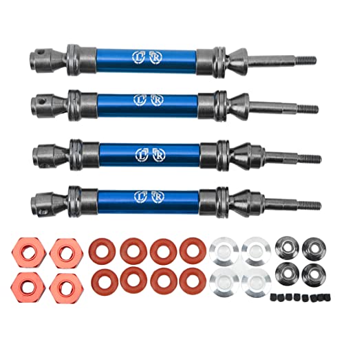 DMLENGOIN RC Vorne Hinten Antriebswelle Upgrade Teil Metall CVD Übertragung Achse Slash 1/10 RC Autos (Blue) von DMLENGOIN