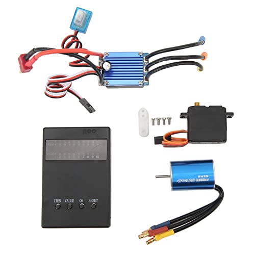 DMLENGOIN RC bürstenloser Motor -ESC -Combo -Set mit 4800kV Motor 25A ESC 2,2 kg Servo für 1/16 1/18 RC -Fahrzeuge von DMLENGOIN