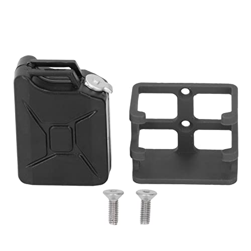 DMLENGOIN Simulation Plastik Mini -Kraftstofftanks Dekoratives Öl kann das Auto steigen 1/8 1/10 RC (Schwarz) von DMLENGOIN