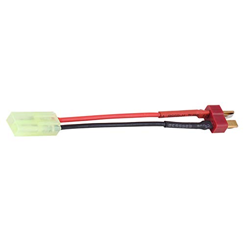 DMLENGOIN T Plug -Stecker Kleiner weiblicher Anschlussadapter 18AGW Silikonkabel RC -Zubehör für RC -Batterieanschluss von DMLENGOIN