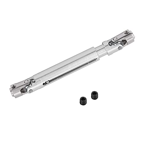 DMLENGOIN Universal Drive Welle CVD 106-140 mm für Axial Rock Racer 90026 RC Crawler Teil (AX31017S Silver) von DMLENGOIN