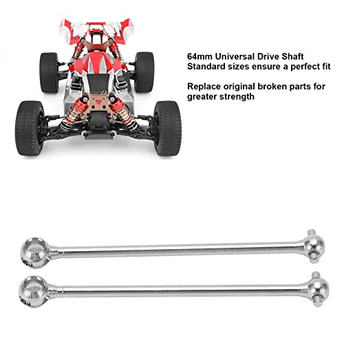 DMLENGOIN Universal antriebswelle Edelstahl Ersatzteile WLtoys 144001 144002 124018 124019 RC Cars von DMLENGOIN