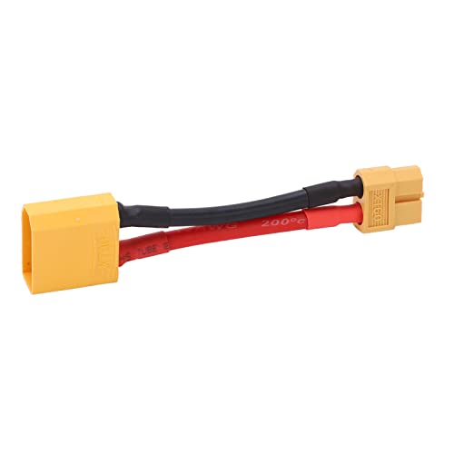 DMLENGOIN XT60 weiblicher XT90 männlicher Stecker Hochbiegung 12AWG Wiederverwendbare RC -Steckermodellflugzeuge von DMLENGOIN