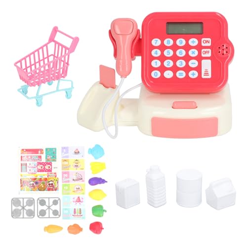 Kids Registrierkasse Spielzeug Multifunktionales Rollenspiel-Sound- und Lichtrechner-Set-Kinderspielset für Kinder Kids Registrierkasse Spielzeug Multifunktionales Rollenspiel-Sound- und Lichtrechner-Set-Kinderspielset für Kinder von DMLENGOIN