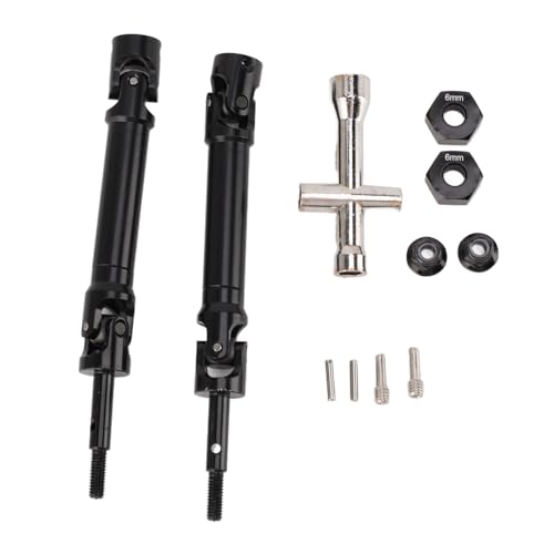 RC Heck -CVD -Antriebswelle Set Stahl Stabiles Getriebe für Traxxas -Schrägstriche von DMLENGOIN