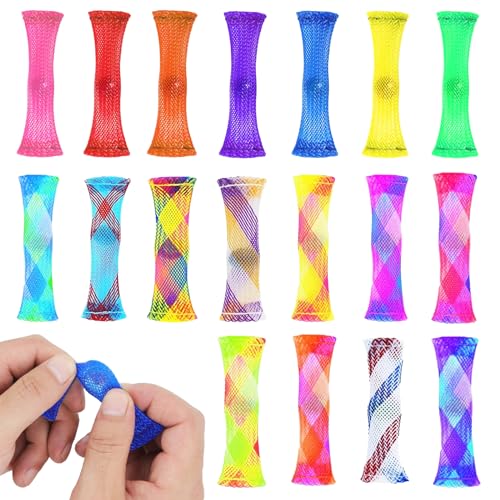 DMNQ 18 Pcs Fidget Toys Erwachsene Anti Stress Spielzeug Stressabbau Adhs Autismus Sensorik Kinder DMNQ 18 Pcs Fidget Toys Erwachsene Anti Stress Spielzeug Stressabbau Adhs Autismus Sensorik Kinder von DMNQ