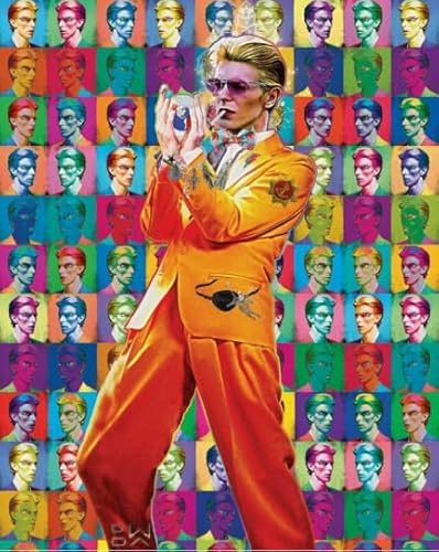 1000 Stück,Bowies,Abstract Art Puzzles S,Colourful,Lernspielzeug Für Kinder,Challenge,Puzzles Für Erwachsene Teenagers,Spiele Zur Stressreduzierung Für Die Ganze Familie Cf342Tn von DMQBT
